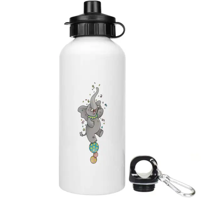 'Elefante de Circo' Botellas de Agua Reutilizables (WT029363)