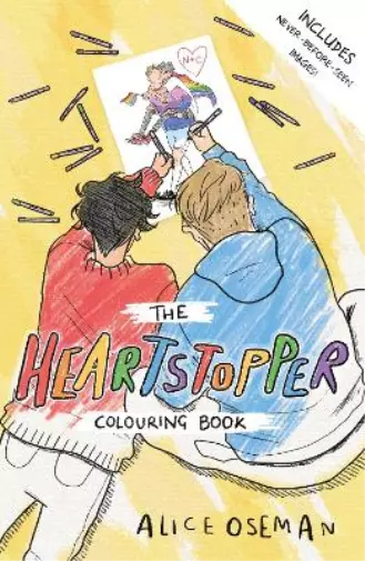 Alice Oseman The Official Heartstopper Colouring Book (Poche) Heartstopper