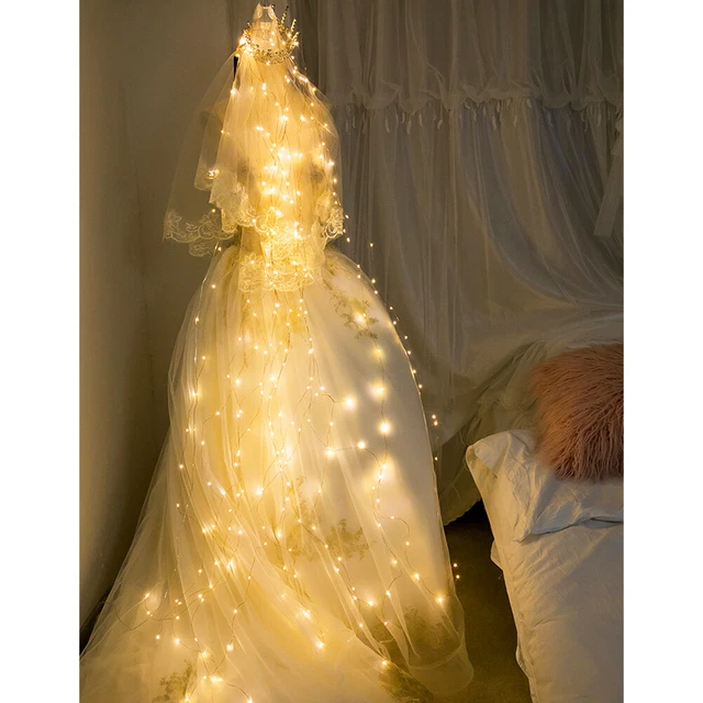 () Super Bright LED String Lights With Remote Control Waterproof