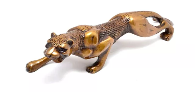 Premium Jaguar Collectible Brass Designer Showpiece Home Decor Sculpture Statue