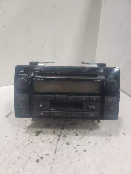 Audio Equipment Radio Receiver CD With Cassette Fits 02-04 CAMRY 687588
