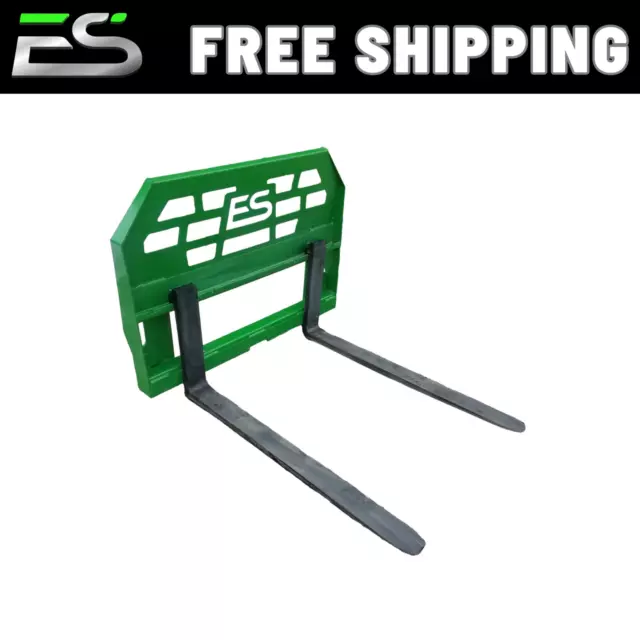 42" John Deere Pallet Forks Jd Tractor Quick Attach Forks- Free Shipping