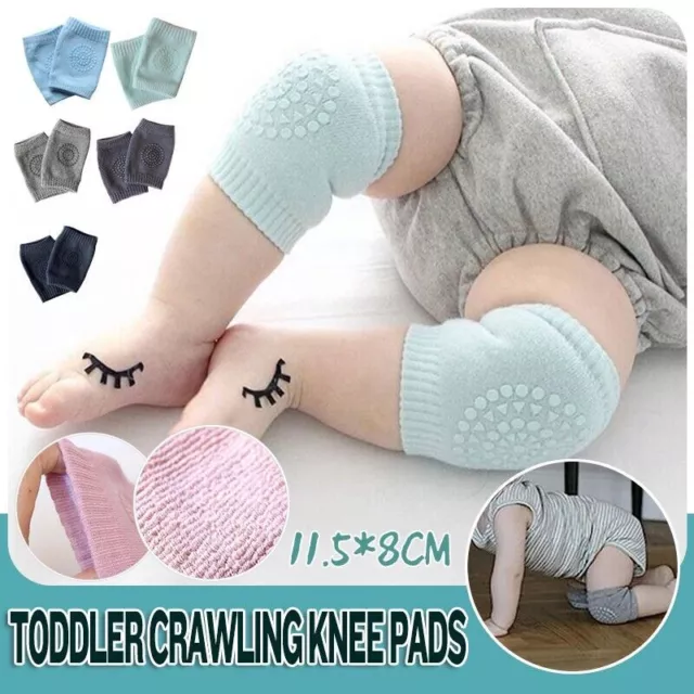 Baby Infant Toddler Crawling Knee Pads Safety Cushion Protector Legs Warmer AU