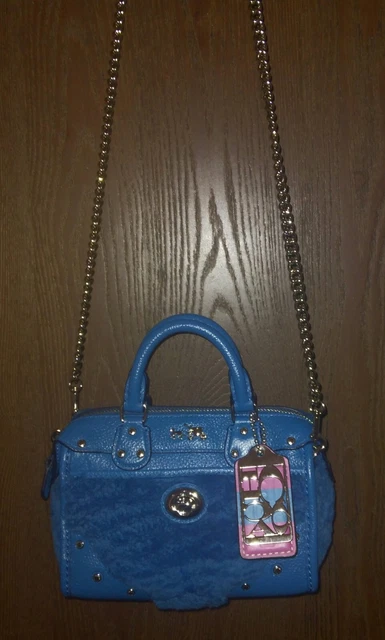Coach sales peacock bag