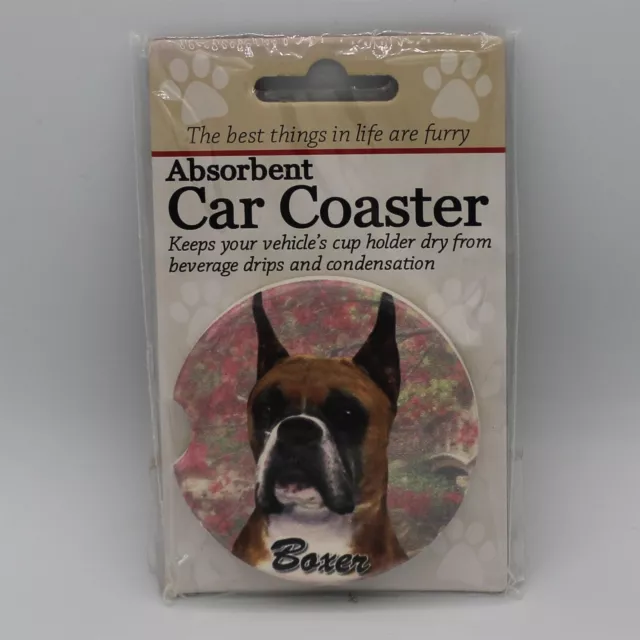 Super Absorbent Car Coaster - Dog - Boxer