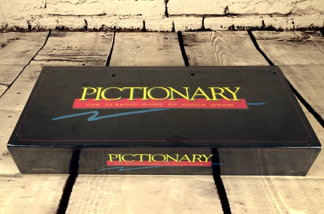 PICTIONARY 1993 'UPDATED for the 90's' Version - Shrink Wrap Sealed ...