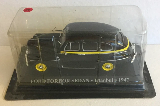Modèle Réduit 1/43 Ford Fordor Sedan 1947 Taxi New York Par IXO - Occasion TBE