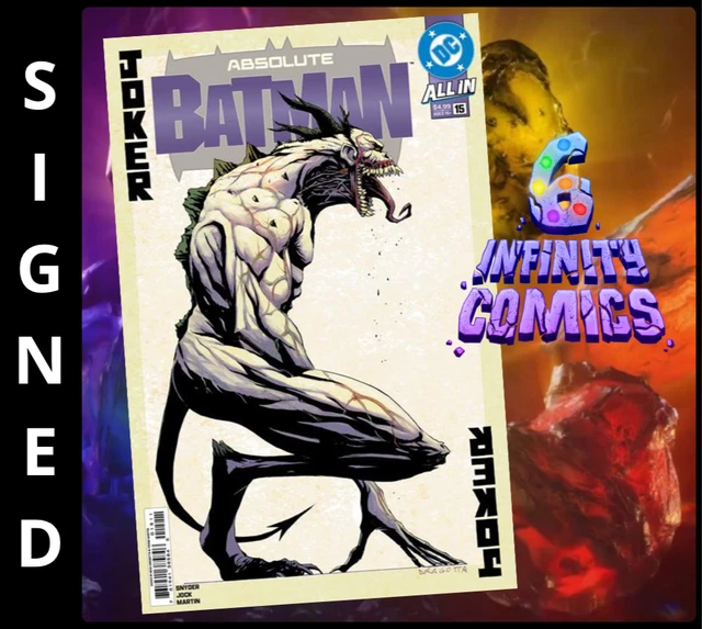 ABSOLUTE BATMAN #15 🔥 Cvr A Signed By Nick Dragotta £58.52 - PicClick UK