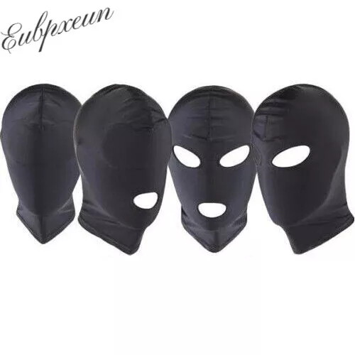 Spandex Face Cover Unisex Head Hood Cosplay Headgear Open Eye Mouth Mask Costume