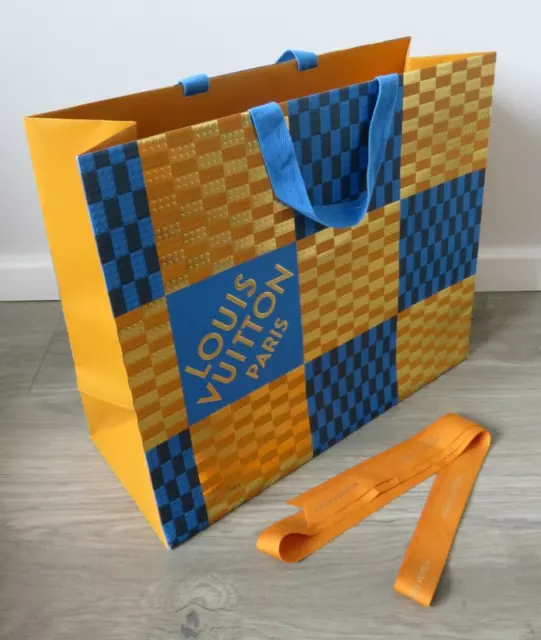 Louis Vuitton 3D Rainbow Shopping Bag Limited Christmas Gifts Xmas  7.1in/8.6in
