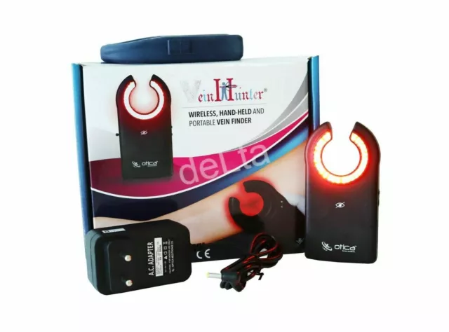 Vein Locator Rechargeable, Adult Transilluminator IV advanced LED type Vein unit