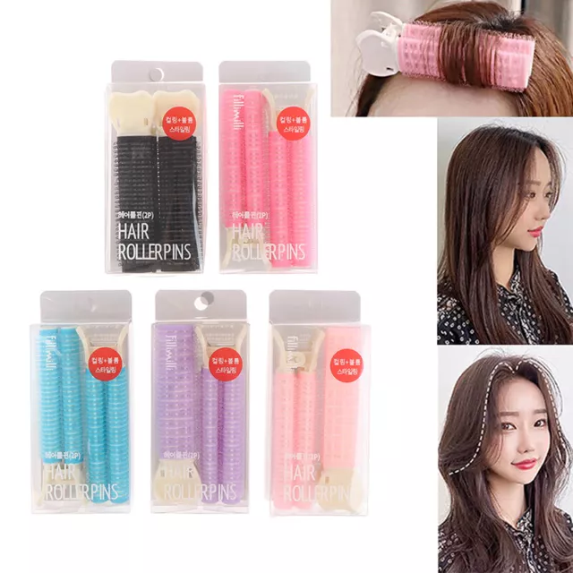 2 piezas Clip rizador de cabello agarre automático Volumen raíz de cabello Clip esponjoso Naturalmente CI4Z8