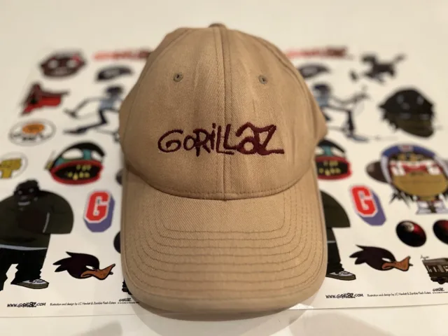 Rare 2001 Gorillaz Promo Only Cap - First Produced and Never Made For Sale