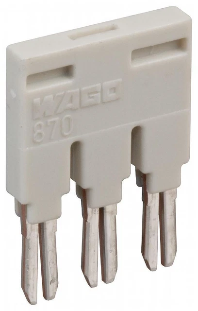 3 Way Terminale Blocco Isolato Jumper - 870-403