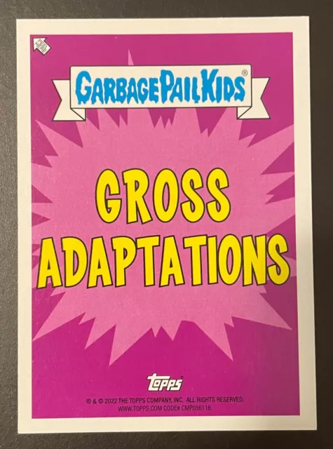 Garbage Pail Kids BOOK WORMS (2022) Gross Adaptations Single Cards PICK / CHOOSE
