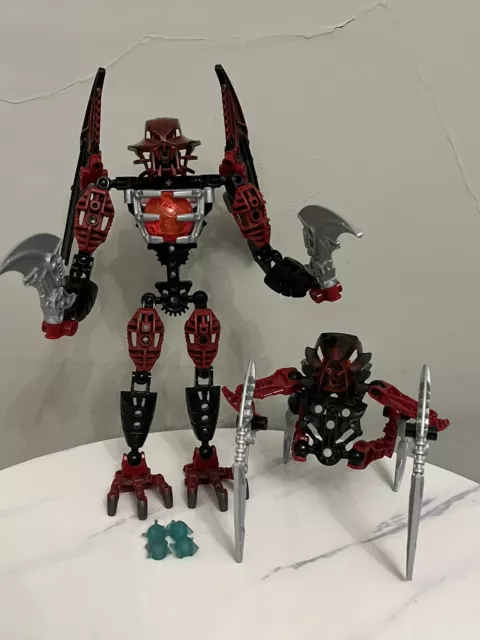 LEGO BIONICLE ANTROZ 8691 Radiak 8947 100 Complete