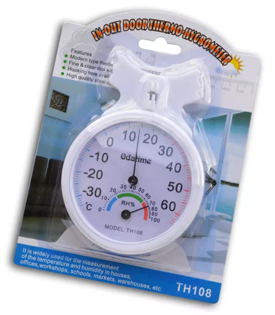 Termometro Per Misurare Umidità Barometro Termometro E Igrometro Igrometro Termometro Analogico Mavori 2in1 - Per Interni | Misura Umidità E Temperatura Analogico Ambiente Termometro Ambiente Da Parete - Foto 6