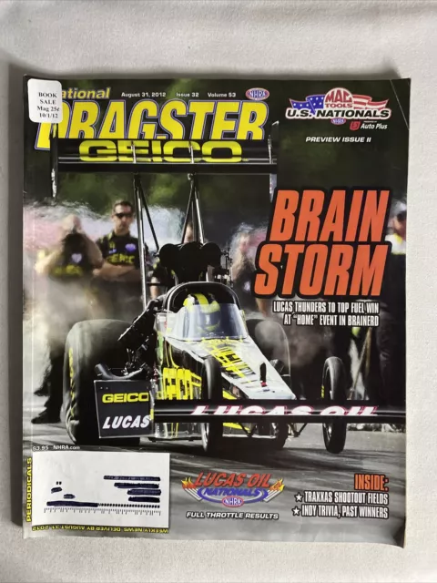 2012 August 31, National Dragster Magazin, Nhra Contingency Program (MH585)