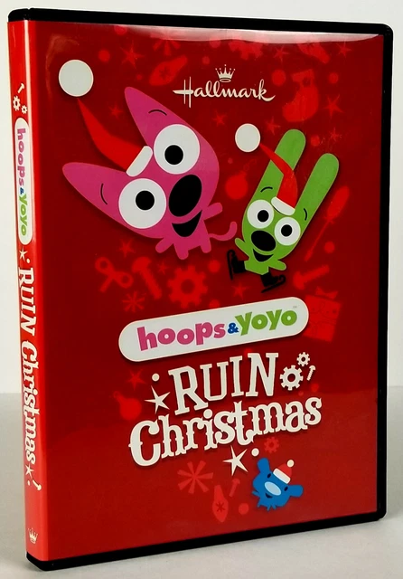 Hoops & Yoyo Ruin Christmas (And Piddles Too) Hallmark DVD with case and insert