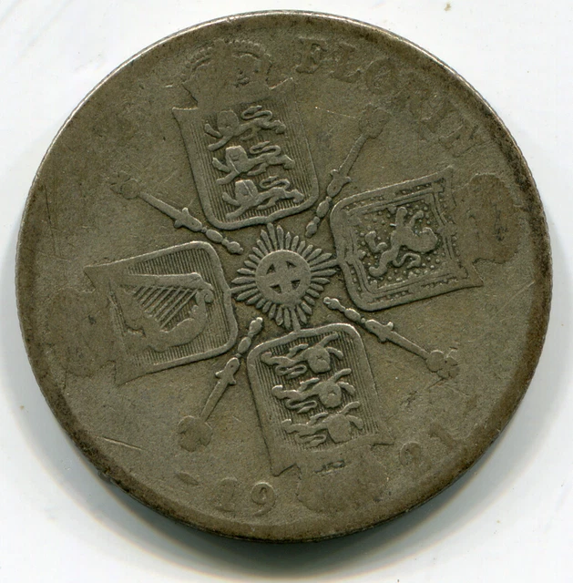 UK Florin  1921  lotsep6618