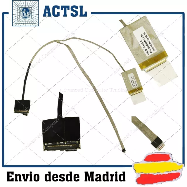 Cable de video LCD Flex para portátil HP G6-2000 DD0R36LC040 DD0R36LC050