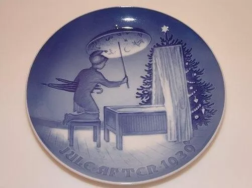 Bing & Grondahl ( Bg ) Weihnachten Platte Aus 1939