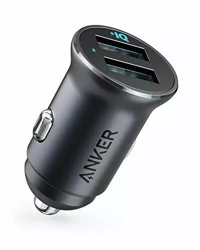 Anker Zigarettenanzünder USB Ladegerät Metall Mini Kfz Ladegerät PowerDrive 2