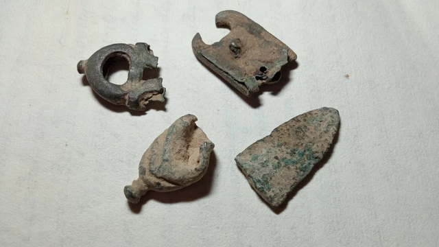 Lote De Objetos Romanos 14 - Lote De Conteras Ibero Romanas - Roma
