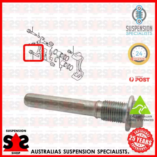 Lower Front Axle Guide Bolt, Brake Caliper Suit PEUGEOT 4007 (Vu_, Vv_) 2.0 4x4