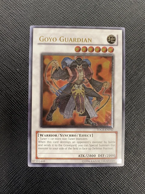 Goyo Guardian Ultimate Rare TDGS-EN042 Light Play Yugioh Card Unlimited Edition