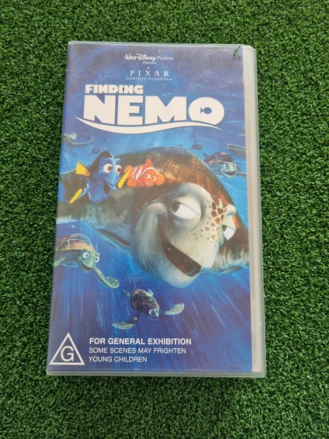 WALT DISNEY PIXAR Studios Finding Nemo VHS Video Cassette Tape $8.00 ...
