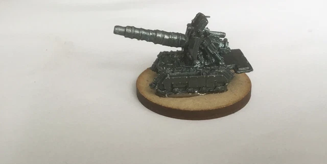 Warhammer Epic 40k Imperial Guard Basilisk Assault Gun blue/ Grey Wash Metal #2* Warhammer Epic 40k Imperial Guard Basilisk Assault Gun blue/ Grey Wash Metal #2*