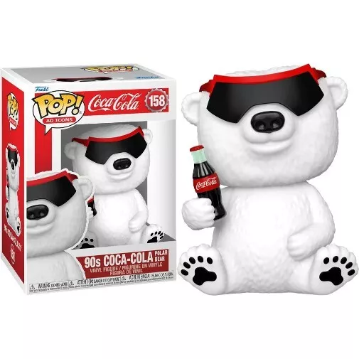 Funko POP Icons Coca Cola Polar Bear 90s Vinyl Figure New