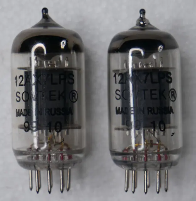 12Ax7Lps Pair Sovtek Made In Russia Preamp Tubes Test Good No Reserve