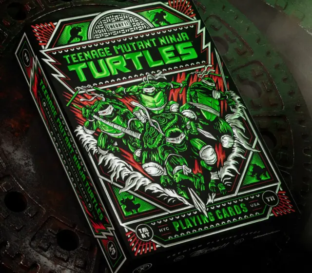 Official Teenage Mutant Ninja Turtles Playing Cards by theory11