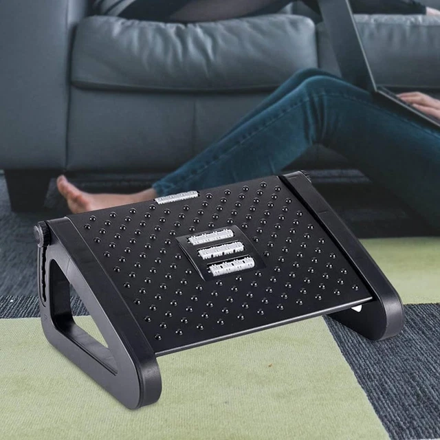 Fußstütze Schreibtisch Fußablage Fußbank Fußhocker Ergonomisch Büro Verstellbar