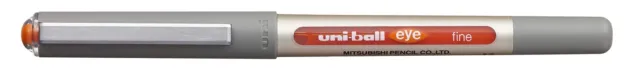 Uni-Ball eye fine UB-157 Rollerball Pens ORANGE ink colour