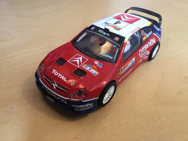 SCALEXTRIC CITROEN XSARA T4/WRC 中古品 スロットカー 1/32スケール