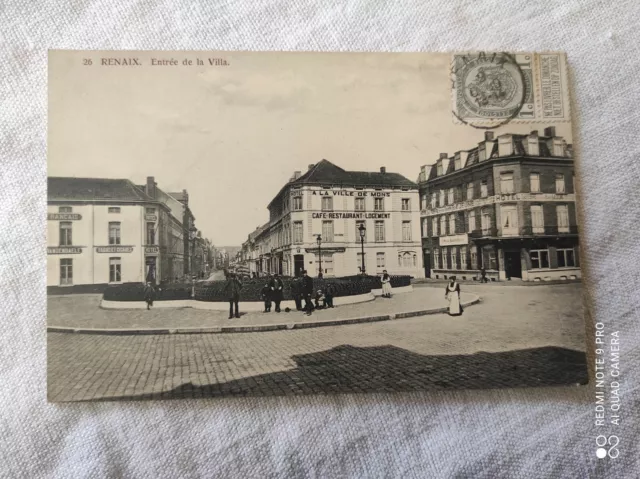 Cpa carte postale Belgique RENAIX Entrée de la Ville