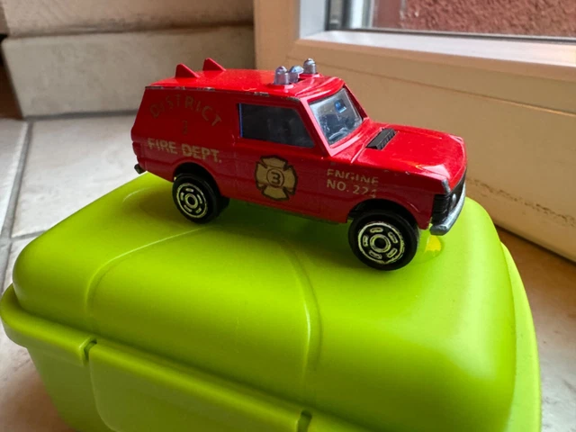 Majorette 246 - Range Rover Pompiers (sous blister scellé d