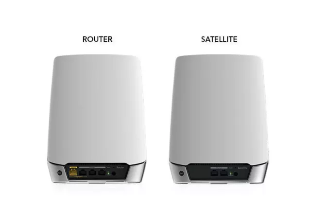 NETGEAR Orbi Tri-band Mesh WiFi 6 System | RBK752 | Router with 1 Satellite 3