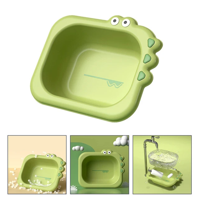 Bassin Lavage Bébé GLEAVI - Portable, Pliable, Silicone | Pour Visage, Pieds, Multi-Usage