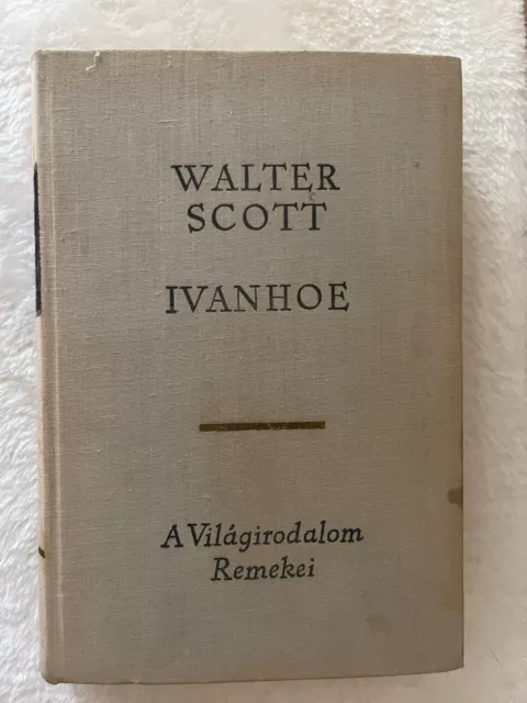 Ivanhoe von Walter Scott/ Buch