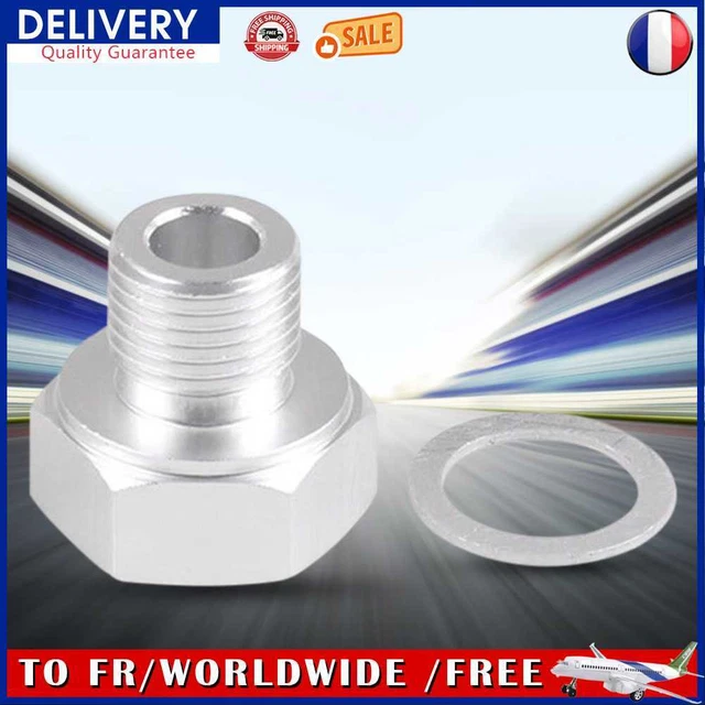 Car Engine Oil Pressure Sensor Adapter for LS Engine Swap (M16x1.5-1/8 NPT)