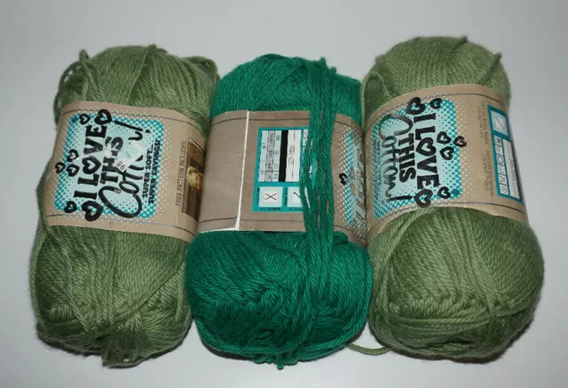 Hobby Lobby Sage I Love This Cotton Yarn