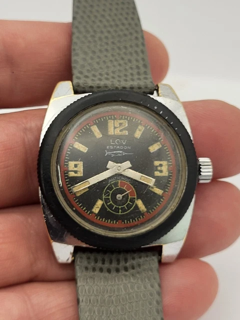 Montre Lov Automatique Pour Homme - Boîtier Acier, Imposante, Occasion
