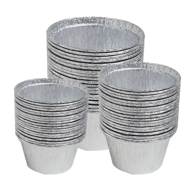 Heat Resistance Egg Tarts Tin Paper Cups Ideal For Egg Tarts Number Of Pieces
