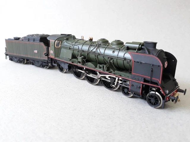 Locomotive Vapeur Clarel 231 A 994 + Tender 26 A 414 - SNCF Époque 2