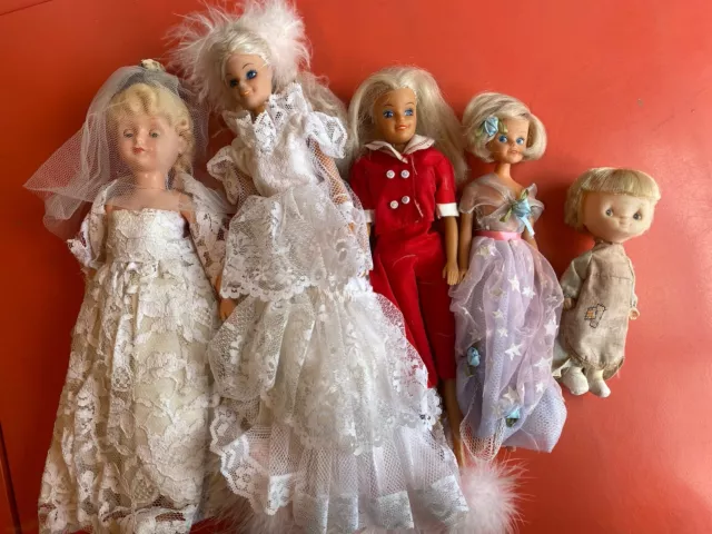 Vintage Dolls From 80s Job Lot Bundle B280