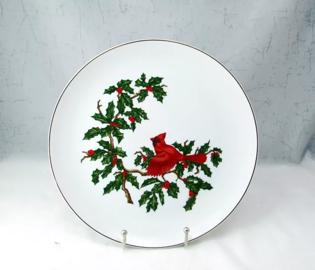 Lefton China CARDINAL 01657 Dinner Plate(s) EXCELLENT